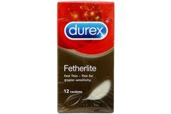 Combo 2 hộp bao cao su Durex Fetherlite 12 cái tặng 1 hộp 3 cái giao nhanh