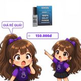 Chai xịt kéo dài thời gian Eros 100% Delay power concentrate hộp 1 chai hàng có sẵn