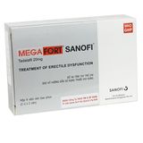 Viên uống rối loạn cương dương Megafort Sanofi hộp 2 vỉ x 2 hàng có sẵn