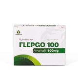 Viên uống rối loạn cương dương ở nam giới trưởng thành Flepgo 100 hộp 1 vỉ x 4 viên hàng có hàng có sẵn