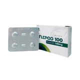 Viên uống rối loạn cương dương ở nam giới trưởng thành Flepgo 100 hộp 1 vỉ x 4 viên giao hàng có sẵn