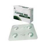 Viên uống rối loạn cương dương ở nam giới trưởng thành Flepgo 100 hộp 1 vỉ x 4 viên bản tiêu hàng có sẵn