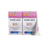 Gel phụ khoa dưỡng ẩm, bôi trơn âm đạo Evadine Moisture hộp 3 tuýp x 5ml