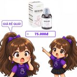 Giúp bổ huyết, điều kinh CAO ÍCH MẪU Bình Đông hộp 1 chai 280ml giao nhanh