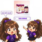 Giúp bổ huyết, điều kinh Kinh Phụ Khang EUROVIT hộp 1 lọ 30 viên