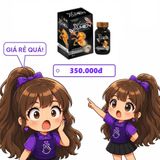 Giúp bổ thận, tráng dương Xmen Max Japan Gold hộp 1 lọ 30 viên