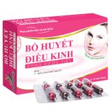 Hỗ trợ bổ huyết, cải thiện tình trạng rối loạn kinh nguyệt Bổ Huyết Điều Kinh Đông Dược Việt hộp 3 vỉ x 10 viên