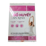 Hỗ trợ điều hòa kinh nguyệt Bổ Huyết An Kinh Koras hộp 3 vỉ x 10 viên