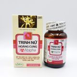Hỗ trợ giảm triệu chứng u xơ tử cung, phì đại tiền liệt tuyến TRINH NỮ HOÀNG CUNG Abipha hộp 1 lọ 60 viên hàng có sẵn