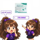 Hỗ trợ phục hồi hoạt động tự nhiên của buồng trứng, kích hoạt nội tiết tố nữ bột Inofolic Italfarmaco hộp 20 gói