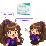 Hỗ trợ phục hồi hoạt động tự nhiên của buồng trứng, kích hoạt nội tiết tố nữ bột Inofolic Italfarmaco hộp 20 gói giao nhanh