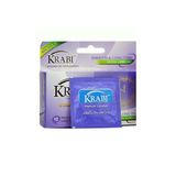 [MUA 1 TẶNG 1] Bao cao su Krabi Smooth & Longtime trơn, kéo dài (tím) hộp 12 cái - Tặng 1 hộp 3 cái mẫu mới