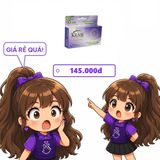 [MUA 1 TẶNG 1] Bao cao su Krabi Smooth & Longtime trơn, kéo dài (tím) hộp 12 cái - Tặng 1 hộp 3 cái bản tiêu chuẩn