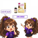 Thực phẩm bảo vệ sức khoẻ COLLAGEN (Đại Thanh) hộp 30 viên
