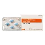 Viên uống rối loạn cương dương Erecfil - 100 Stallion hộp 4 viên loại tốt