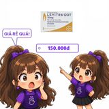 Viên uống rối loạn cương dương Levitra ODT 10mg hộp 2 viên hàng có sẵn
