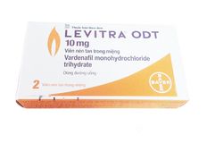 Viên uống rối loạn cương dương Levitra ODT 10mg hộp 2 viên mẫu mới