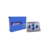 Viên uống rối loạn cương dương Sifilden 100mg hộp 1 vỉ x 4 viên bản tiêu chuẩn