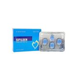 Viên uống rối loạn cương dương Sifilden 100mg hộp 1 vỉ x 4 viên loại tốt