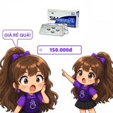 Viên uống rối loạn cương dương Sildenafil Nadyphar hộp 1 vỉ x 4 viên hàng có sẵn