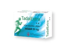 Viên uống rối loạn cương dương Tadal Extra hộp 1 vỉ x 2 viên