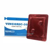 Viên uống rối loạn cương dương Vingoric 50 hộp 1 vỉ x 2 viên nén giao nhanh