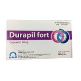 Viên uống xuất tinh sớm Durapil fort 60 hộp 1 vỉ x 10 viên
