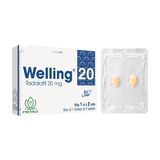 Viên uống rối loạn cương dương Welling 20 Fremed hộp 1 vỉ x 2 viên
