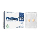 Viên uống rối loạn cương dương Welling 20 Fremed hộp 1 vỉ x 2 viên hàng có sẵn