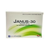 Viên uống xuất tinh sớm Janus-30 Davipharm hộp 2 vỉ x 4 viên loại tốt