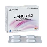Viên uống xuất tinh sớm JANUS-60 Davipharm hộp 2 vỉ x 4 viên