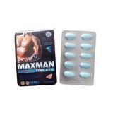 Viên uống tăng cường sinh lý nam giới Maxman 3800mg hộp 10 chính hãng