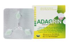 Viên uống rối loạn cương dương Adagrin 100mg hộp 3 viên giao nhanh