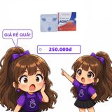 Viên uống rối loạn cương dương Adagrin 50mg hộp 3 viên hàng có sẵn