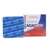Viên uống rối loạn cương dương Adagrin 50mg hộp 3 viên mẫu mới