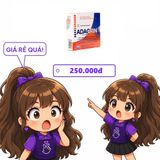 Viên uống rối loạn cương dương Adagrin 50mg hộp 3 viên giao hàng kín đáo