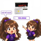 Viên uống rối loạn cương dương Agitafil 20 hộp 1 vỉ x 1 viên mẫu mới