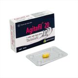 Viên uống rối loạn cương dương Agitafil 20 hộp 1 vỉ x 1 viên hàng chuẩn