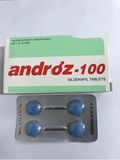 Viên uống rối loạn cương dương Androz 100 Sildenafil hộp 1 vỉ x 4 viên