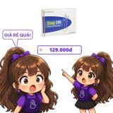Viên uống rối loạn cương dương Itsup 100 hộp 1 vỉ x 4 viên nén bao phim hàng có sẵn