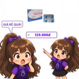 Viên uống rối loạn cương dương Temptcure - 100 hộp 1 vỉ x 4 viên nén bao phim đóng gói kín