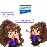 Viên uống rối loạn cương dương Vingoric 100 hộp 1 vỉ x 4 viên mẫu mới