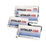 Viên uống rối loạn cương dương Vitalef 100 hộp 1 vỉ x 4 viên