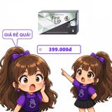 Viêm ngậm tăng cường sinh lý nam First UP 1H hộp 2 vỉ x 4 viên
