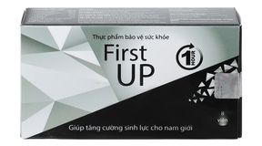 Viêm ngậm tăng cường sinh lý nam First UP 1H hộp 2 vỉ x 4 viên hàng có sẵn