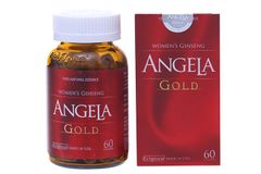 Viên uống cân bằng nội tiết tố nữ, giúp đẹp da Sâm Angela Gold hộp 1 lọ 60 viên hàng có sẵn