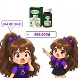 Viên uống giảm u xơ tử cung, tiền liệt tuyến CRI SUN hộp 50 viên