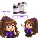 Viên uống giúp bổ khí huyết và hỗ trợ cải thiện tuần hoàn máu Center Women hộp 1 lọ 50 viên