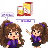 Viến uống hỗ trợ hoạt huyết, điều hòa kinh nguyệt KingRose an điều kinh hộp 60 viên giao nhanh